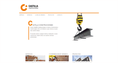 Desktop Screenshot of castillaconstrucciones.com